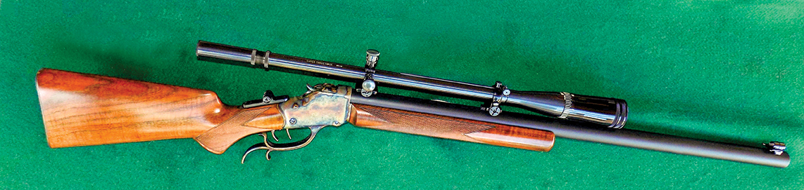 The Model 1885 “Target Rifle” in 22 Long Rifle.